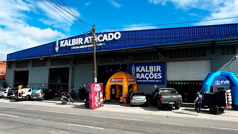 Fachada da Kalbir Atacado - Fortaleza
