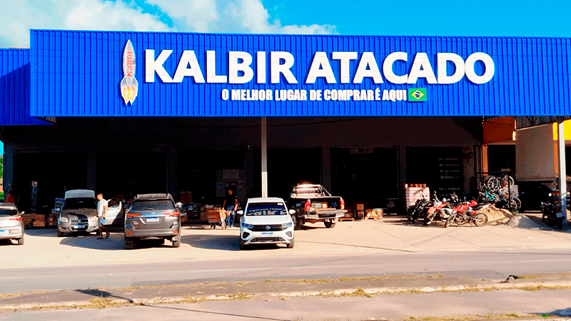 Fachada da Kalbir Atacado - Maraponga