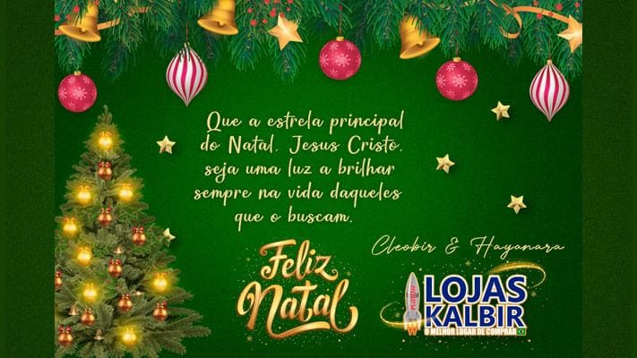 Feliz Natal Lojas Kalbir