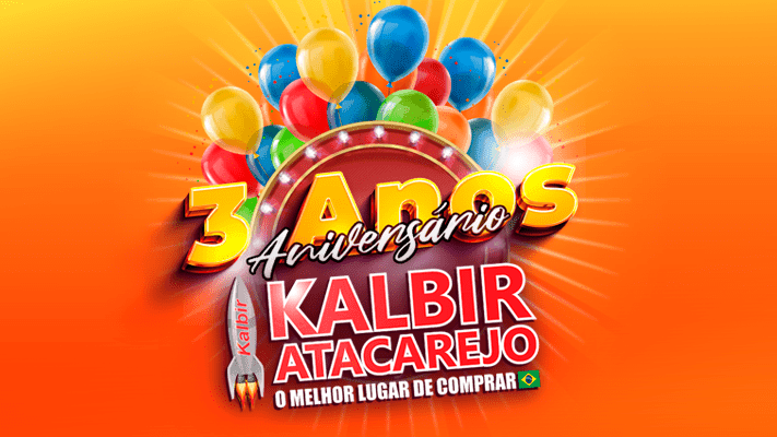 Aniversário da Kalbir Atacarejo