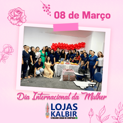 Moldura Foto - Dia Internacional da Mulher